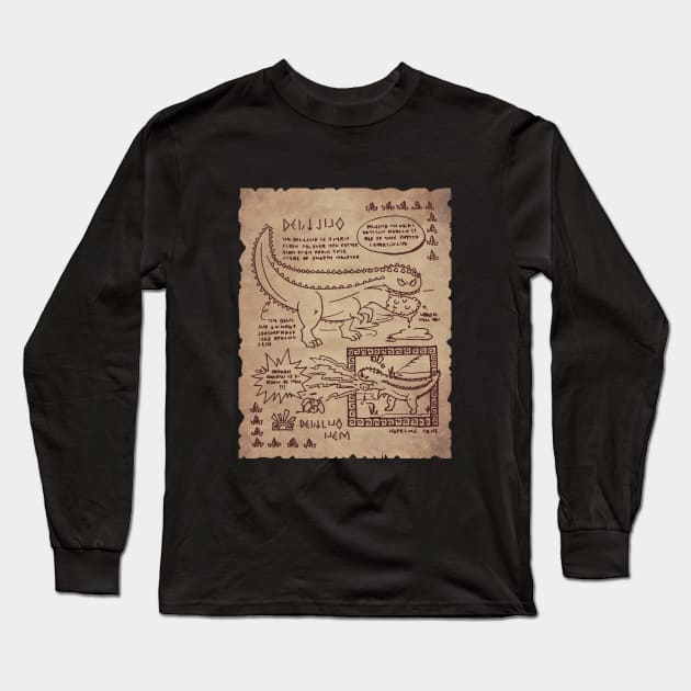 Deviljho Page Long Sleeve T-Shirt by annimedit